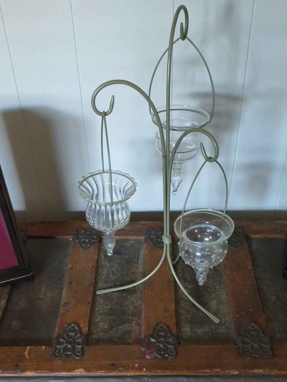 PartyLite Hanging Glass Trio